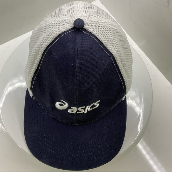 ASICS meshback fitted baseball cap hat size S/M - Picture 5 of 7